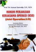 Hukum perjanjian kerjasama operasi (KSO) (joint Operation/J.O.)