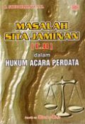 Masalah sita jaminan (C.B) dalam hukum acara perdata