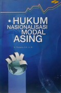 Hukum Nasionalisasi Modal Asing