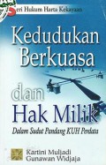 Kedudukan berkuasa dan hak milik