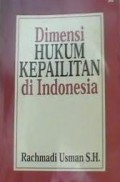 Dimensi Hukum Kepailitan di Indonesia