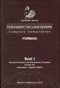 Indonesian tax laws update: general provision and procedures of taxation